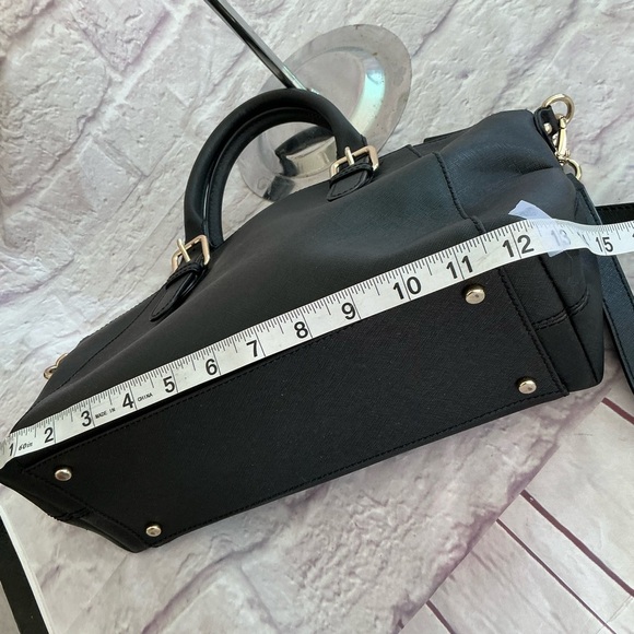 Kate Spade Small Sloan Charlotte Street Satchel Handbag Black WKRU2130 - Picture 4 of 9